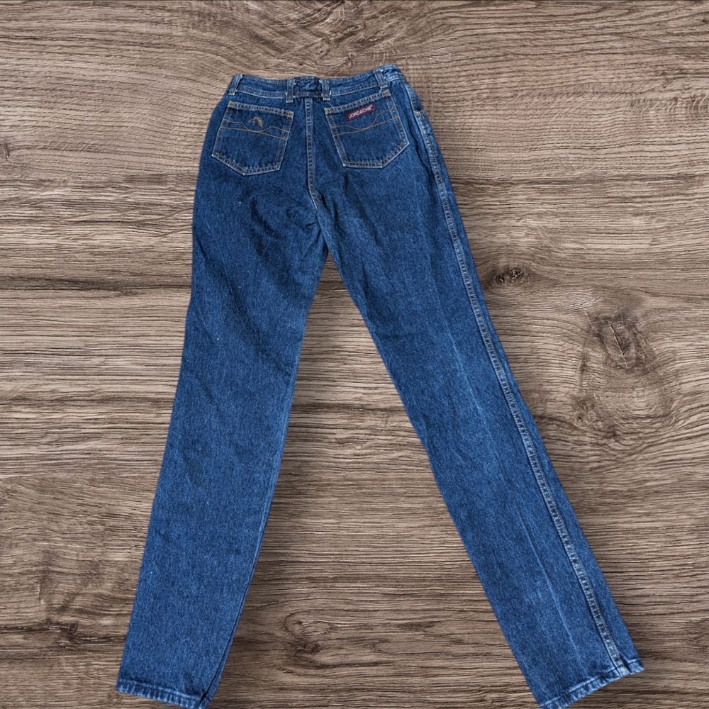 Jordache 80s High Rise Straight Leg Jeans - Picture 4 of 5